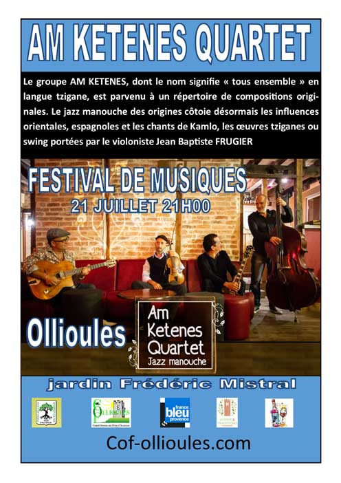 AM Ketenes Quartet Festival musique Ollioules