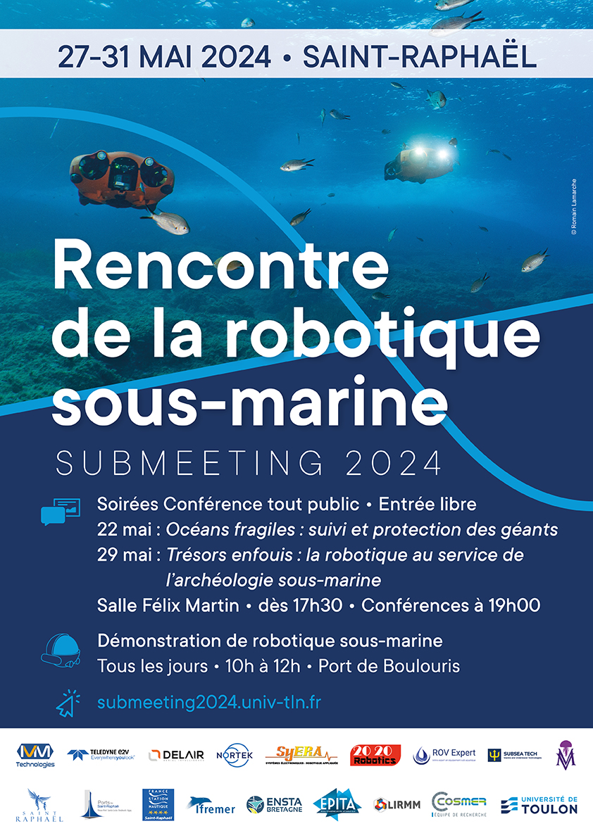 submeeting 2024 sur la robotique sous-marine 