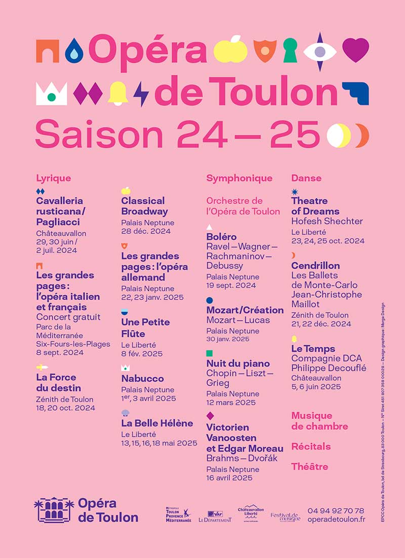 Opera de Toulon nouvelle saison