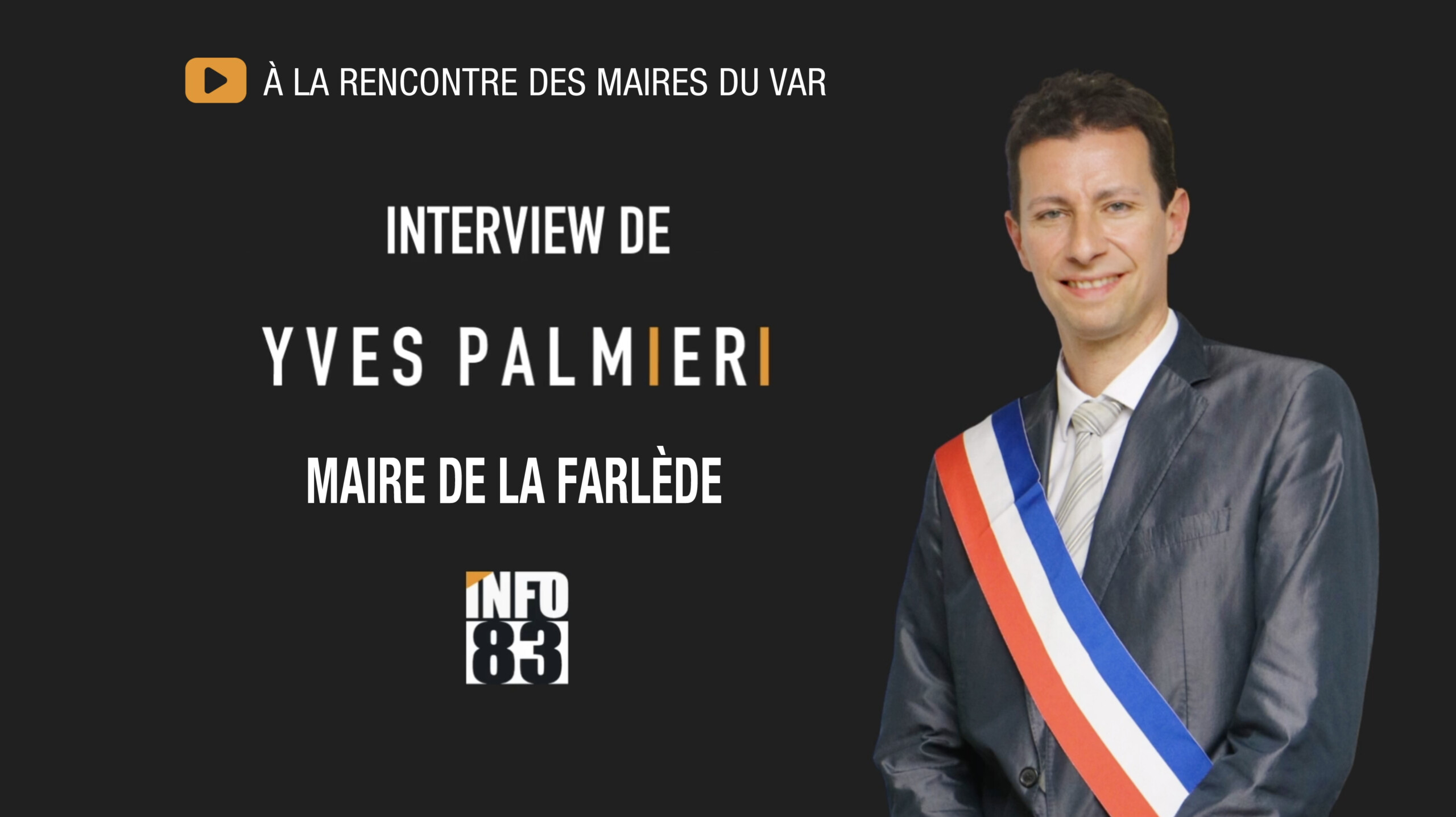 Yves Palmieri maire de La Farlède